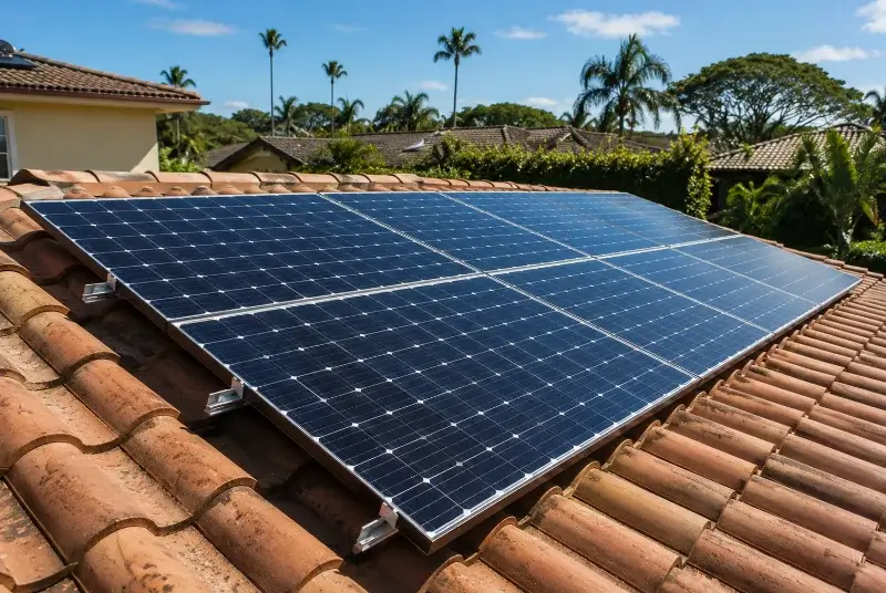 Installation de panneaux solaires à Saint-Malo-des-Trois-Fontaines
